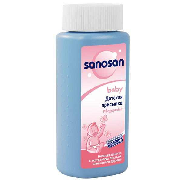 Пудра-присыпка детская Sanosan baby 100 г фото 1 &mdash; Milam