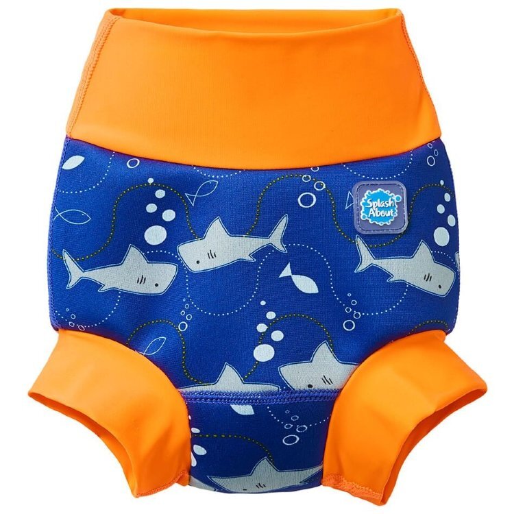 Подгузник для плавания Акуленок New Happy Nappy™ фото 1 &mdash; Milam