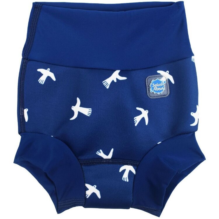 Подгузник для плавания Белые птицы Limited New Happy Nappy™ фото 1 &mdash; Milam