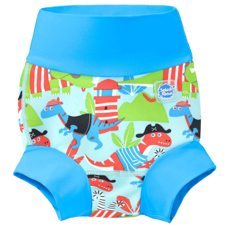 Подгузник для плавания Динопираты New Happy Nappy™ фото 1 &mdash; Milam